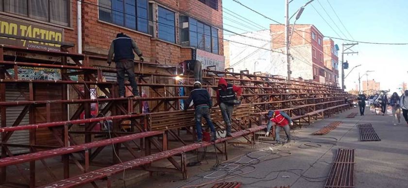 Alcaldía mantiene precios de espacios para Ch’utillos 2023
