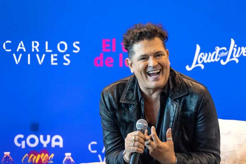 Carlos Vives quiere compartir la “alegría” de su música en EE.UU.