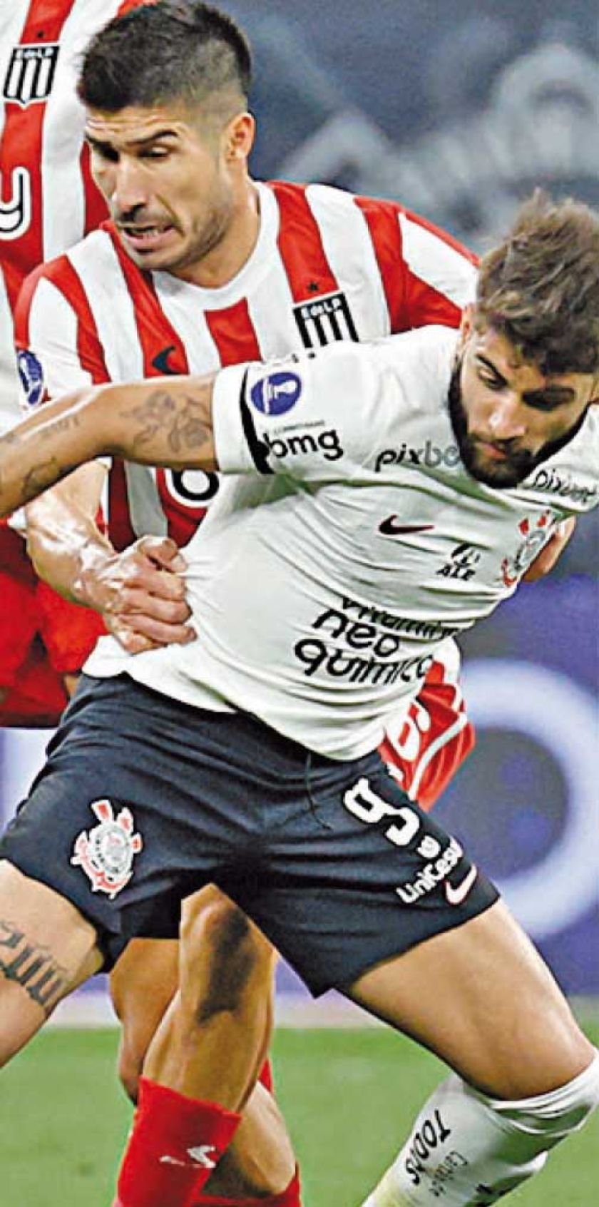 Corinthians gana  con lo justo  a Estudiantes