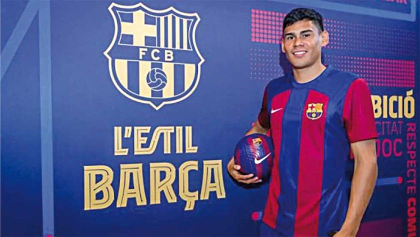 Jaume regresa al Barça