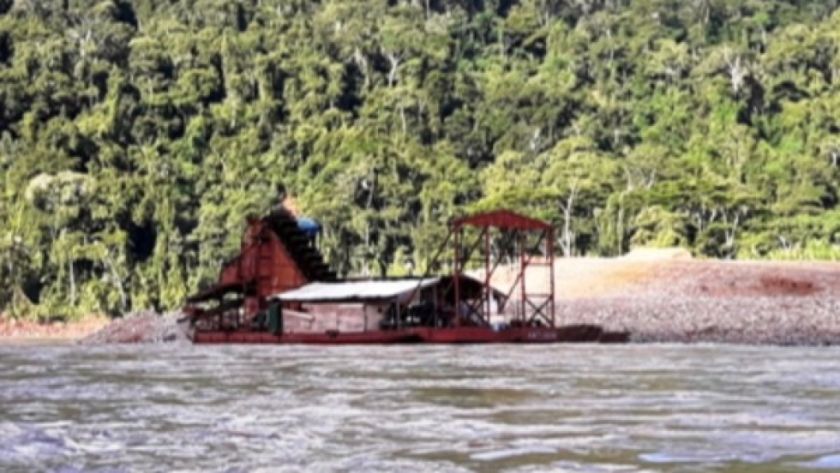 La Paz: Dictan prisión preventiva para dos chinos que practicaban minería ilegal en el río Kaka