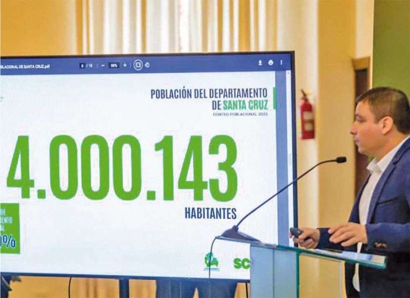 INE dice que ICE cruceño tendría un error del 20%