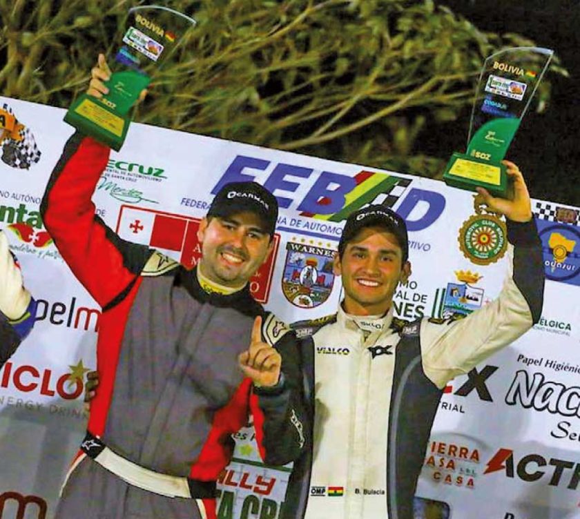 Bruno Bulacia se consagró  campeón del Rally Codasur