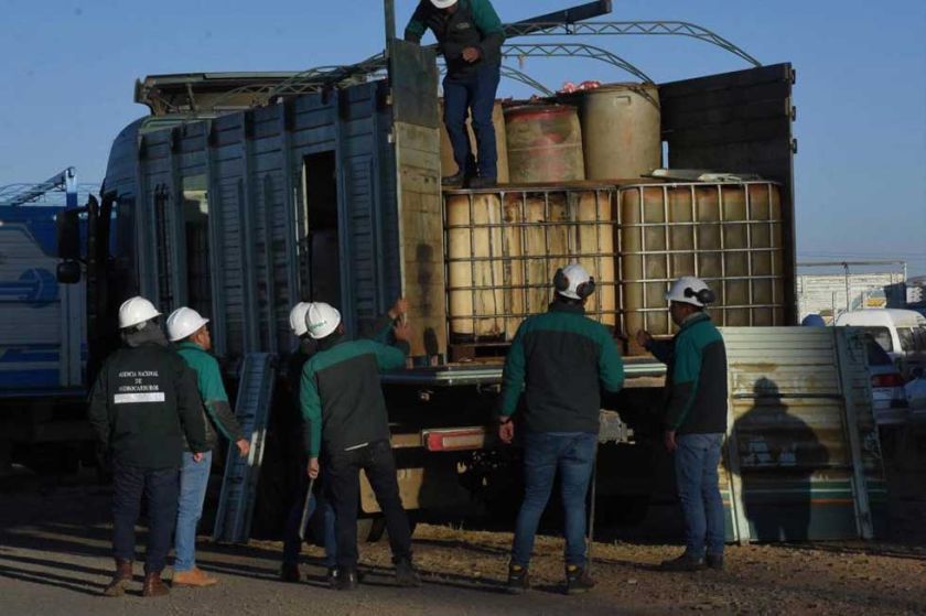 Reportan la incautación de combustible en el país