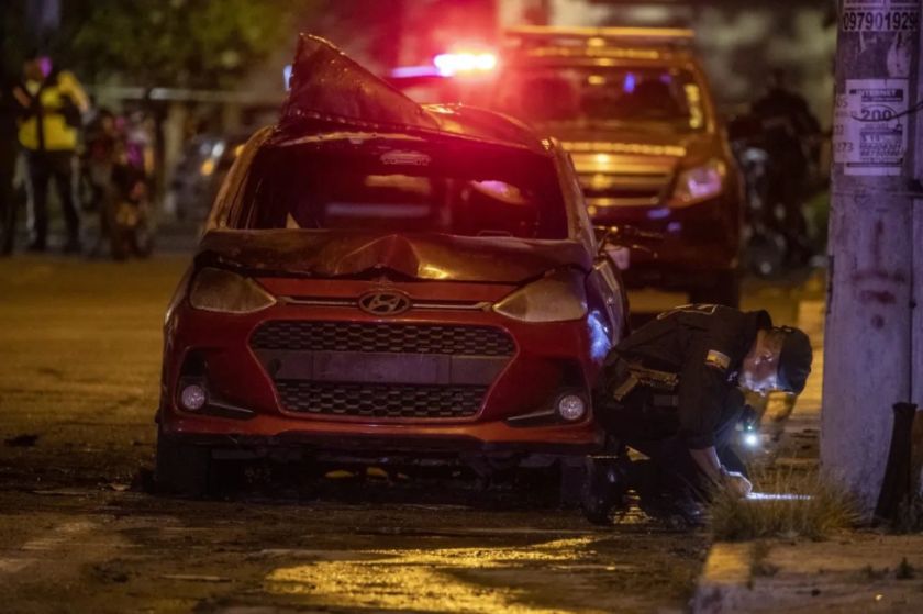 Prisión preventiva para todos los detenidos tras la explosión de coches bomba en Ecuador