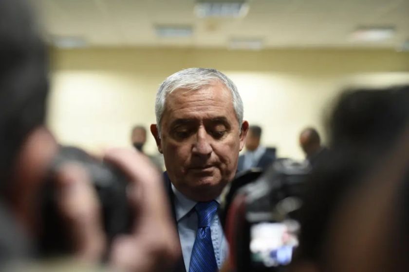 El expresidente Otto Pérez Molina se declara culpable de corrupción en Guatemala