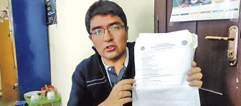 Caso Coa: Mirko Sanabria advierte con iniciar huelga