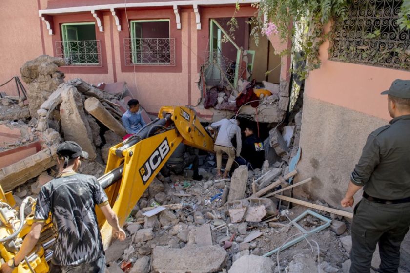 La cantidad de víctimas del terremoto de Marruecos aumenta a 820 muertos y 672 heridos