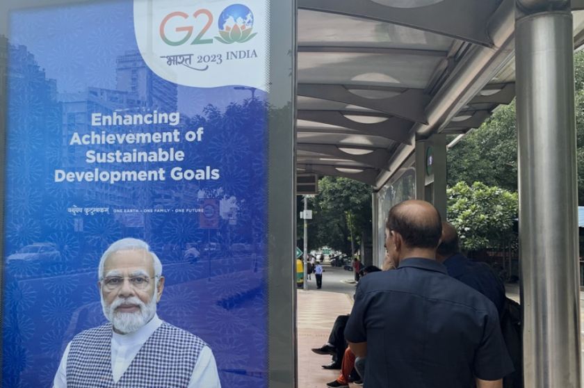“El Gran Hermano”, la mirada de Narendra Modi se instala en cada esquina de Nueva Delhi para el G20