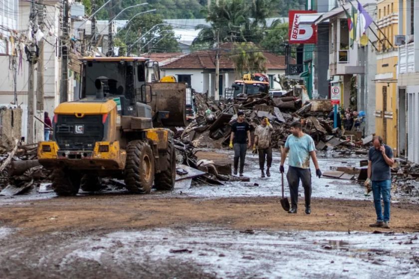 El paso de un ciclón extratropical en el sur de Brasil causa 44 muertos y 46 desaparecidos