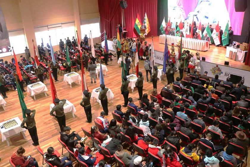 Hoy termina la fase nacional de la olimpiada de ajedrez