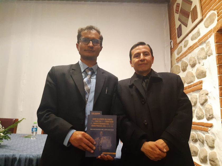 Magistrados potosinos presentaron libro sobre Derecho Civil