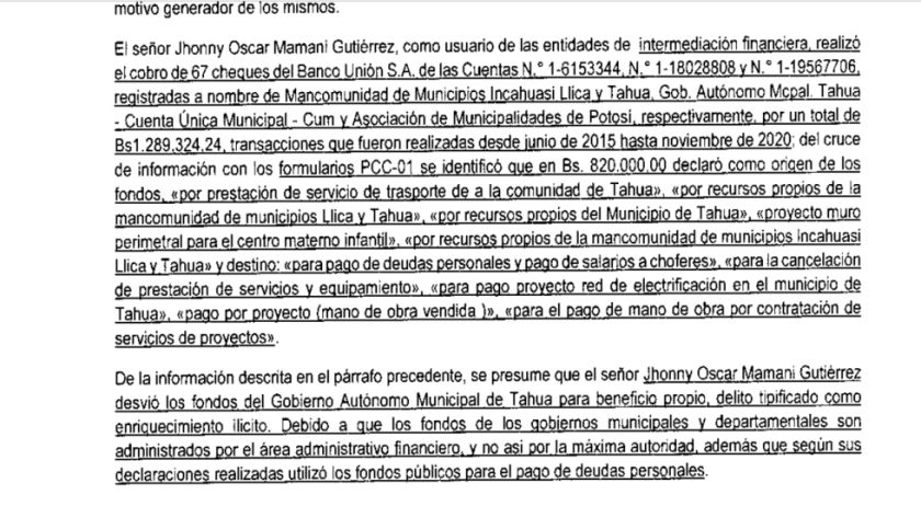 Lea la nota completa sobre las investigaciones contra el Poncho Blanco