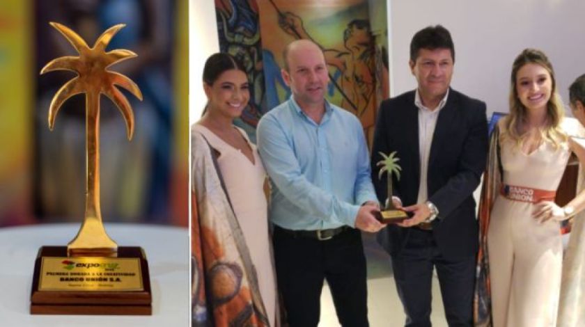Banco Unión obtiene la Palmera Dorada por su stand “Murales Vivos” en la Expocruz