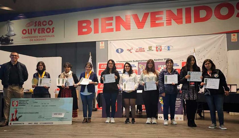 Tres bolivianas quedan en el Top-10 del Sudamericano Femenino
