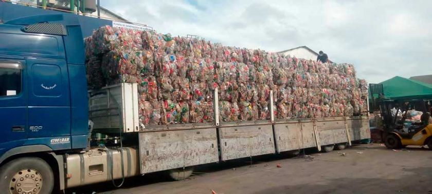 EMAP logró recuperar más de 121 mil kilogramos de plásticos PET