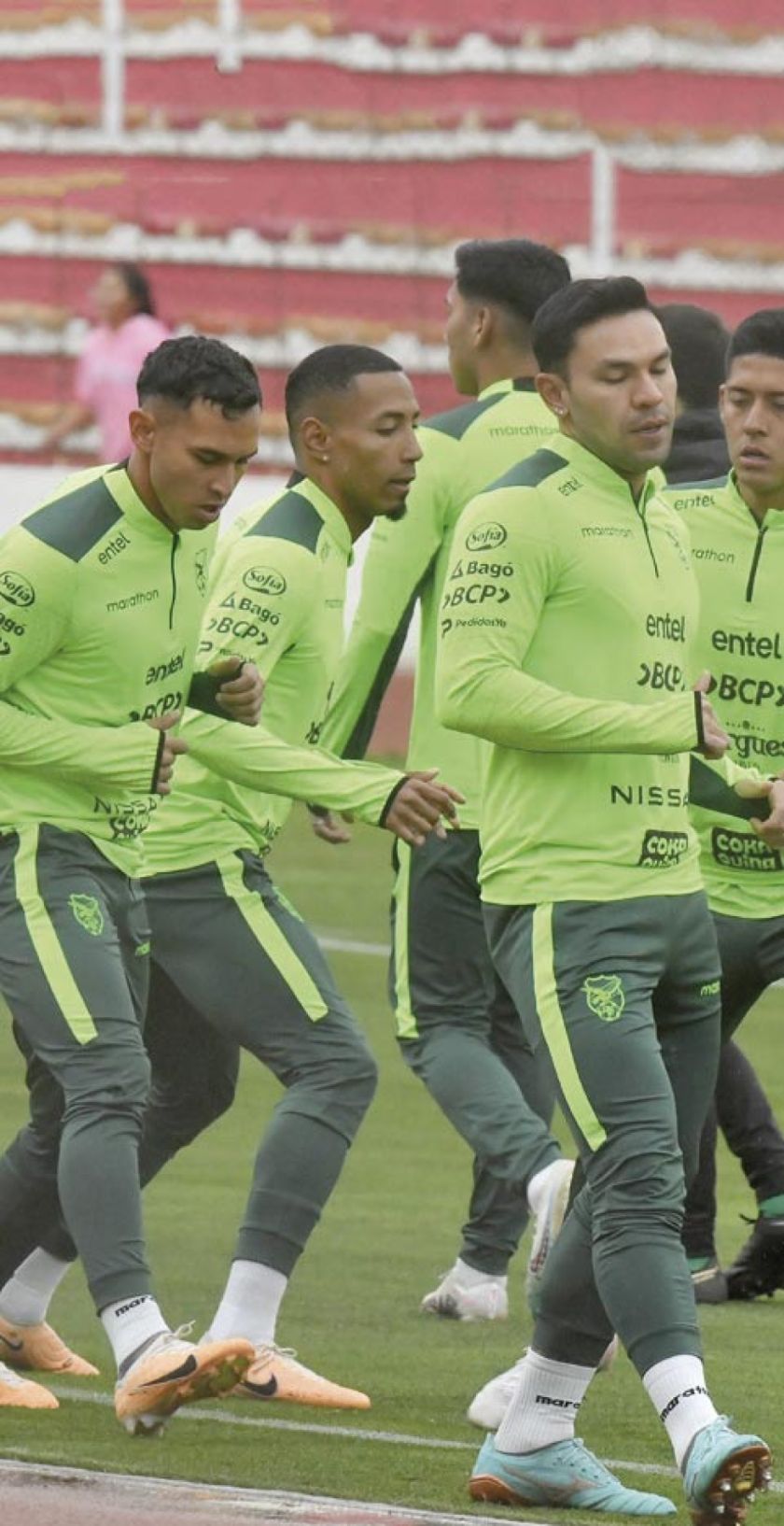 Luego de tres días termina el trabajo de la Selección