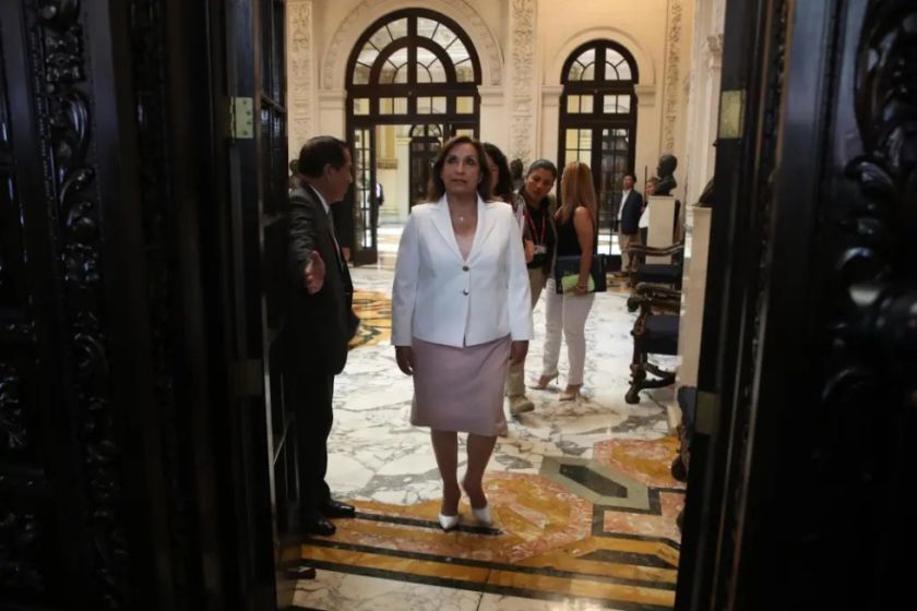 La presidenta de Perú ratifica sus declaraciones sobre las muertes en protestas y pide que se cierre la investigación