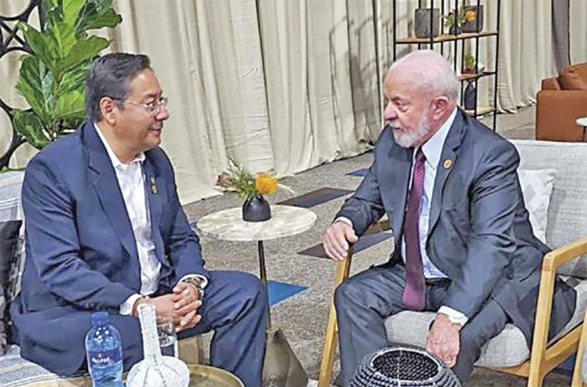 Arce y Lula ponen fin al lío del puente Binacional