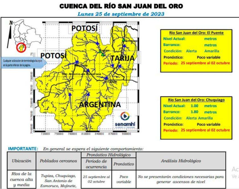 Potosí llegó a los 27 grados y bate récord de las temperaturas altas