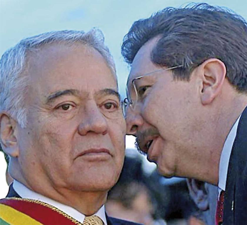 Goni y Zorro Berzaín ponen fin a litigio con las víctimas de 2003