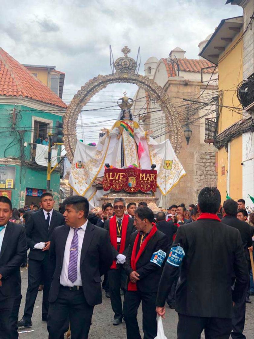 Le piden lluvia a la Virgen de la Merced 