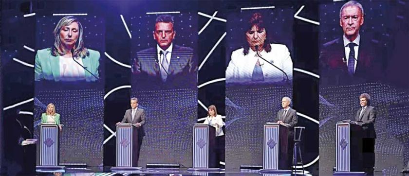 Argentina: Fuertes cruces durante el primer debate 