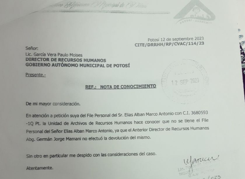 Acusaciones de nepotismo y falsificación involucran al concejal Emilio Elías