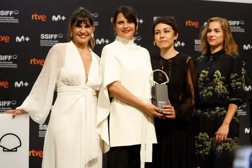 Mujeres directoras dominan el palmarés de San Sebastián