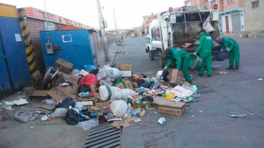 EMAP recolecta más de 125 toneladas de basura por día