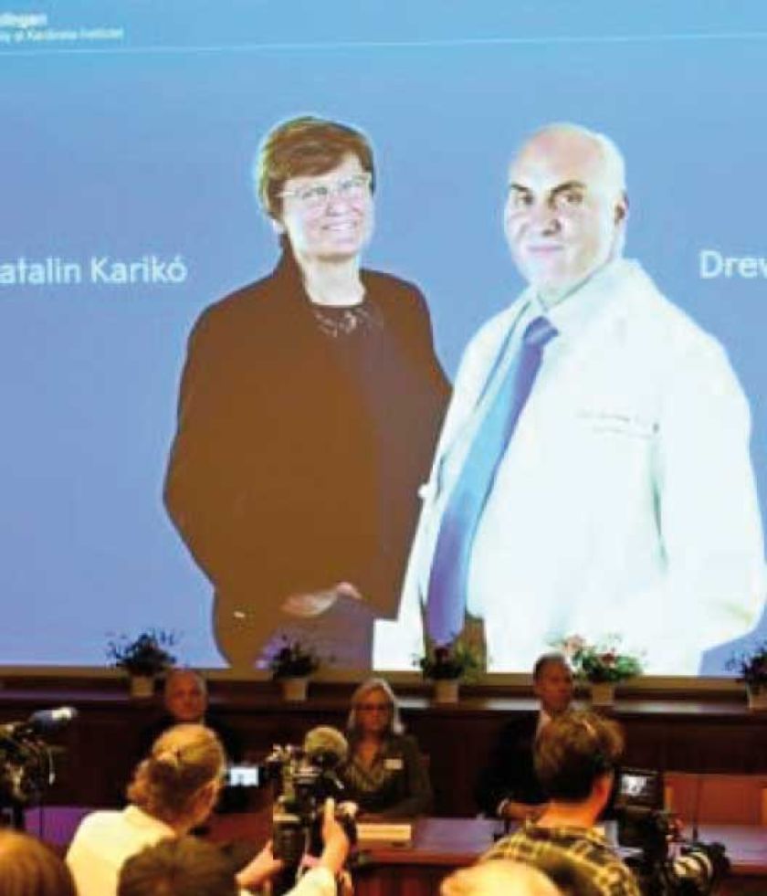 Premio Nobel de Medicina  es para Karikó y Weissman 