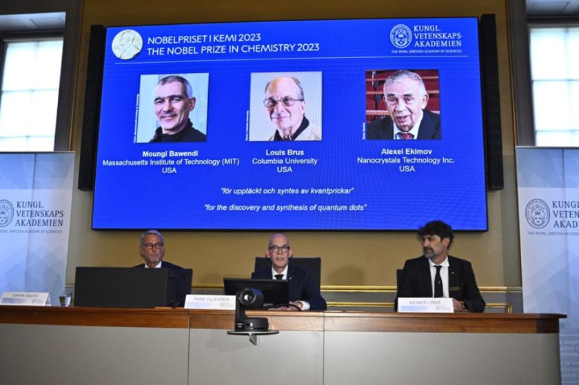 El Nobel de Química para Bawendi, Brus y Ekimov por el descubrimiento y síntesis puntos cuánticos