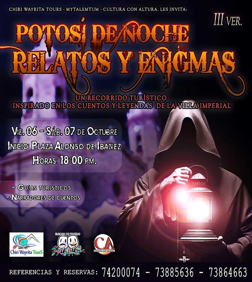 MyTalentum presenta noche de Relatos y Enigmas hoy y mañana