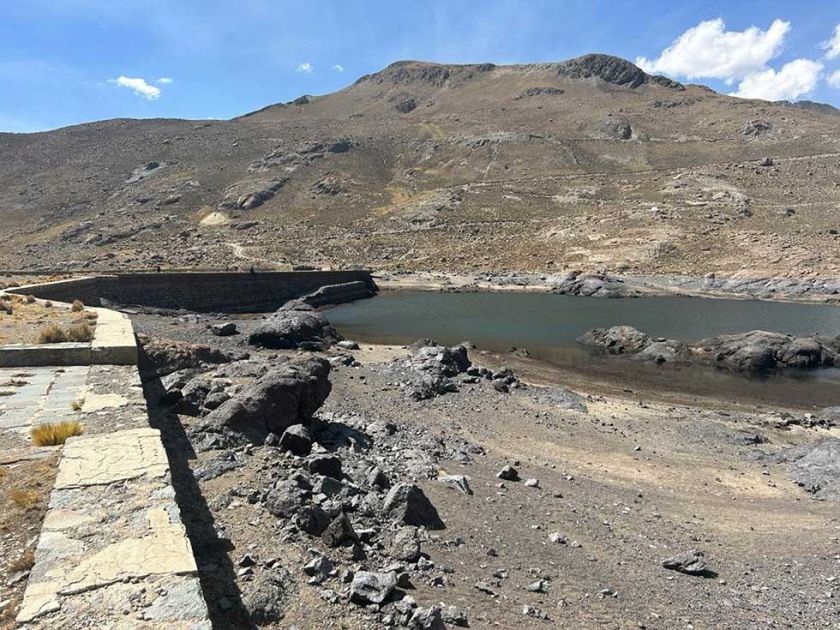 Se acaba el agua de las lagunas y viene un racionamiento duro