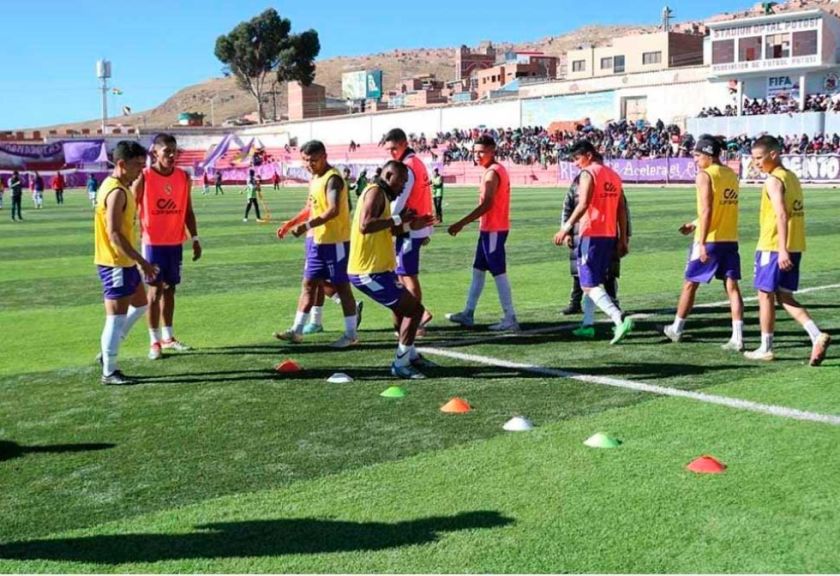 Real Potosí se alista para jugar la tercera fecha de la Copa Simón Bolívar