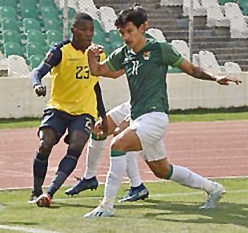 Bolivia, con los números en contra ante Ecuador