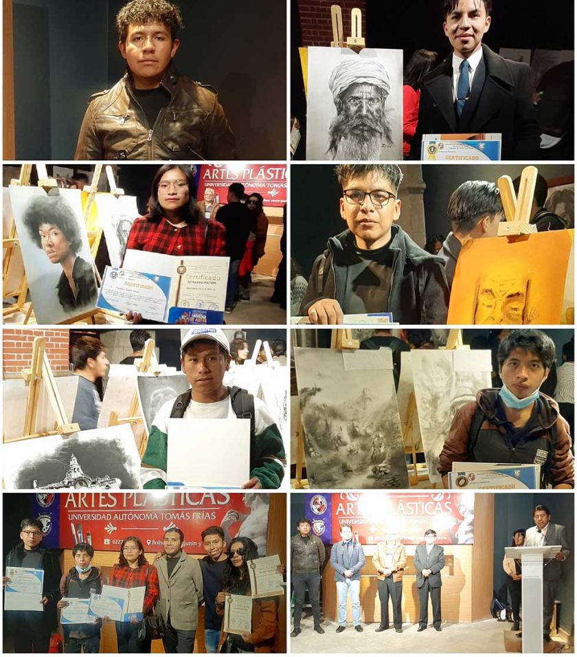 Premian a los ganadores del concurso "Nuevas Expresiones"
