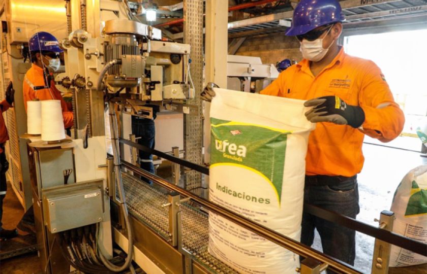 YPFB reporta ventas de más de 50.000 toneladas métricas de urea en el mercado interno