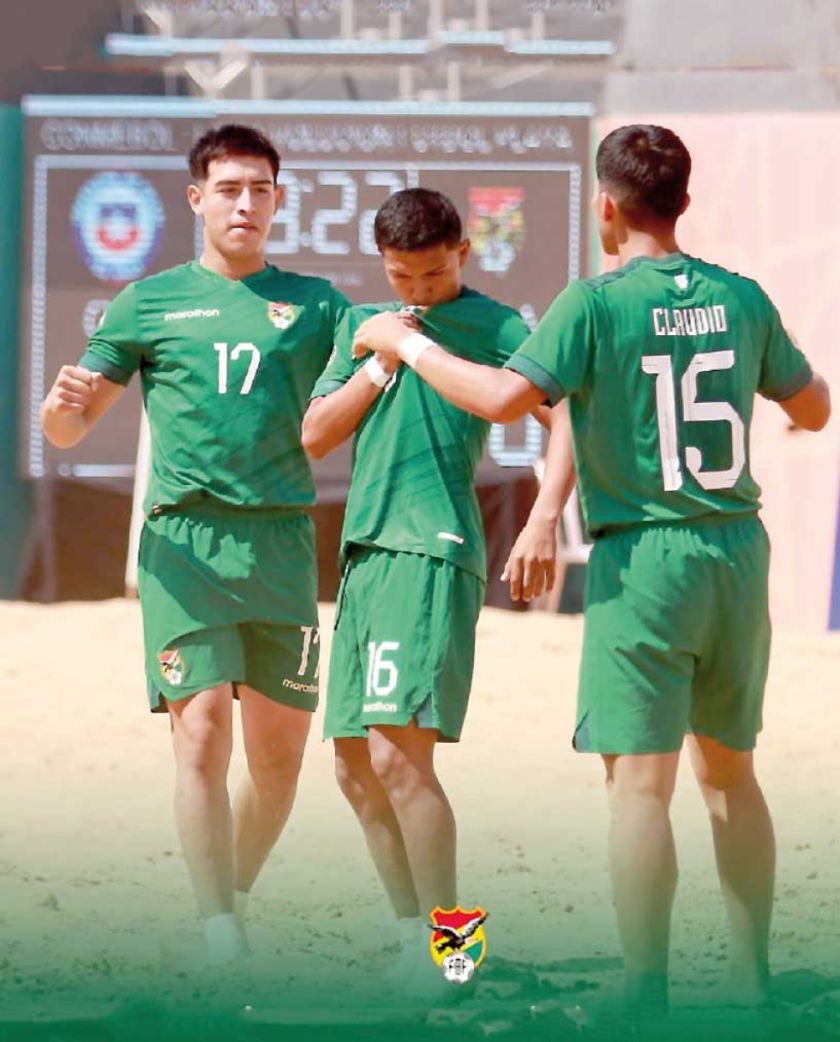 Historia Bolivia logra segundo lugar en Fútbol Playa