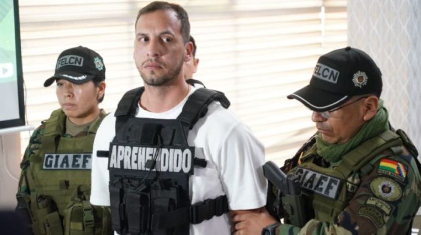 “Cody” es enviado a Palmasola por presuntos vínculos con el narcotraficante Marset