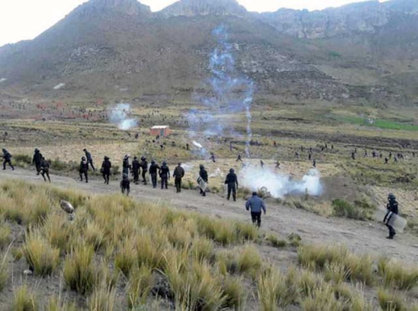 Bandas criminales de  avasalladores de tierra están activas en Potosí