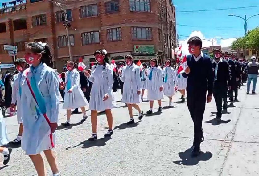 Habrá desfile por el Dia de la Bandera de Potosí