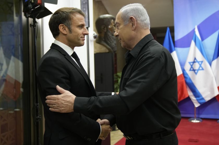 Macron advierte a Israel de que debe aceptar la creación de un Estado para los palestinos