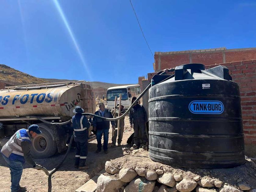 Pese a racionamiento de agua, la actividad escolar no es afectada