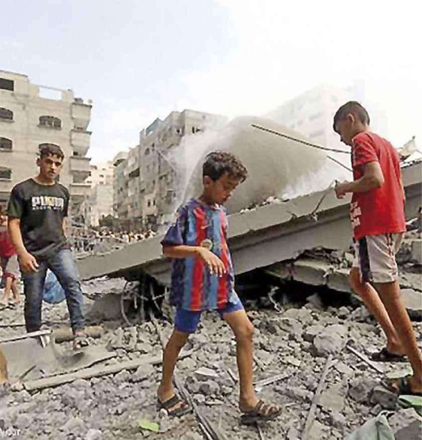 Más de 400 niños mueren  por día en Franja de Gaza