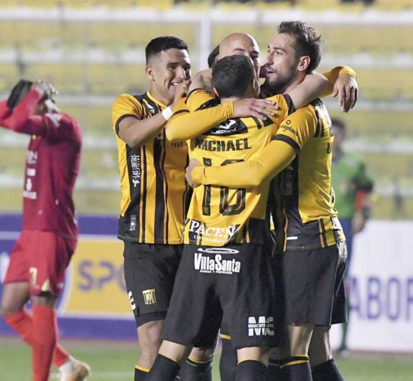 The Strongest consigue agónico triunfo en la paz sobre Guabirá
