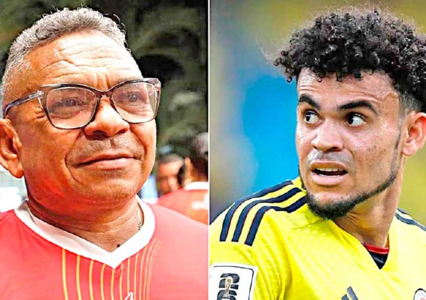Alrededor de 250 personas buscan al padre de Luis Díaz