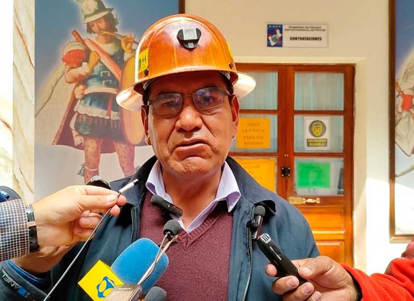 Potosí recaudó 623 millones de Bolivianos por regalías mineras hasta el mes de octubre