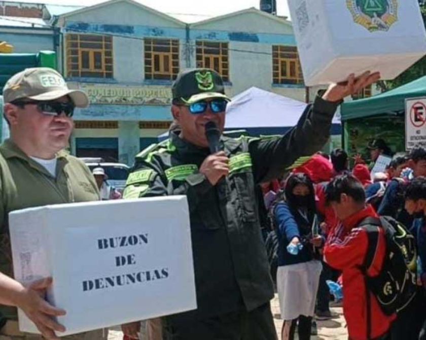 Policía incide en campañas de prevención en contra de la violencia