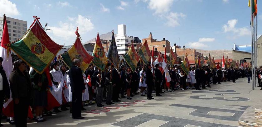 Acto del desfile escolar será a las 8:30 en el Campo Marte